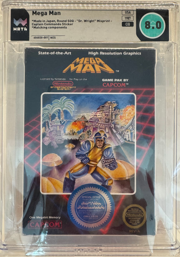 Mega Man Nes  Round SOQ WATA 8.0 