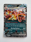 Pokemon TCG Charizard Ex 054/091 Paldean Fates Ultra Rare Card