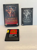 Sega Genesis Blades of Vengeance CIB Complete In Box MINT!