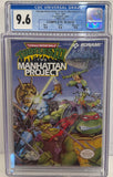 Teenage Mutant Ninja Turtles III: Manhattan Project NES Oval SoQ R, USA CGC 9.6 100% CIB!