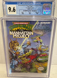 Teenage Mutant Ninja Turtles III: Manhattan Project NES Oval SoQ R, USA CGC 9.6 100% CIB!