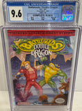 Battletoads / Double Dragon NES Oval SoQ R, USA CGC 9.6 100% CIB Complete In Box!