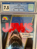 Jaws Nintendo NES CGC 7.5 1988 CIB Complete in Box!