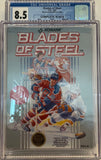 Blades of Steel Nintendo NES CGC 8.5 1988 CIB Complete In Box!