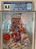 Blades of Steel Nintendo NES CGC 8.5 1988 CIB Complete In Box!