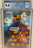 Q*Bert Nintendo NES CGC 9.0 1989 CIB Complete In Box!