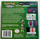 Pokemon: Emerald Version GBA Complete In Box CIB