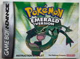 Pokemon: Emerald Version GBA Complete In Box CIB