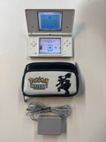 Nintendo DSi Pokemon White Edition Console w/ Charger & Original Case RARE!