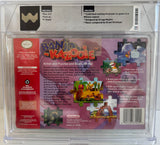 Banjo-Kazooie N64 1998 SEALED Wata 8.5 A+ Right Facing Rumble Pak 1ST PRINT!