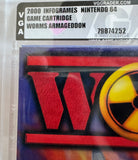 Worms Armageddon N64 SEALED VGA 85+ GOLD STICKER VGA