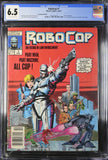 RoboCop #1 CGC 6.5 (1987) NEWSSTAND EDITION 1st app. of RoboCop!