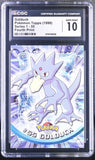 Pokémon Topps English Golduck #55 Series 1 4th Print CGC GEM MINT 10
