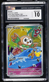 Pokemon TCG Rowlet 043 Black Star Promos 1st Partner CGC GEM MINT 10