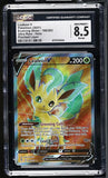 Pokemon TCG Leafeon V 166/203 Evolving Skies RARE ERROR CGC MINT 8.5