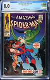 Amazing Spider-Man#49 CGC 8.0 (1967)  Kraven appearance. HIGH GRADE