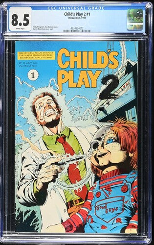 Child's Play 2 #1 CGC 8.5 (1991) 1st Comic Appearance of Chucky!