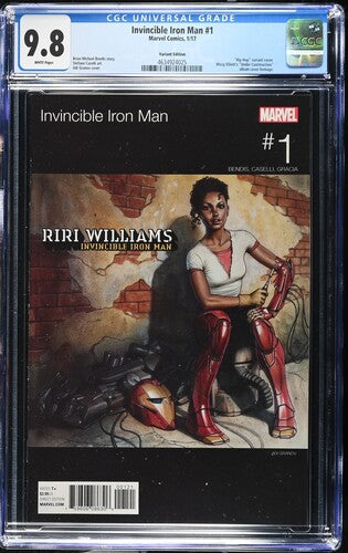 Invincible Iron Man #1 CGC 9.8 (2017) Hip Hop Variant