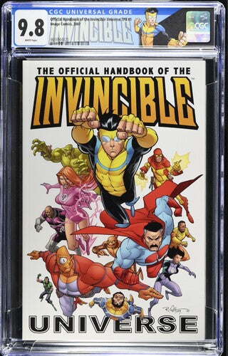 Official Handbook of the Invincible Universe TPB #1 CGC 9.8 (2007)