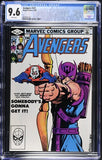 Avengers #223 CGC 9.6 (1982) Classic Ant-Man & Hawkeye Cover!