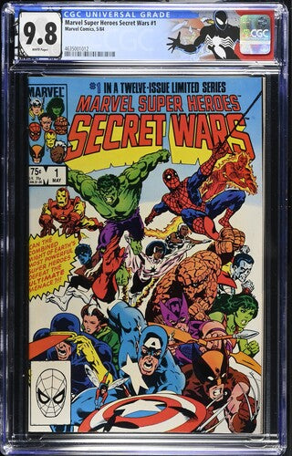Marvel Super Heroes Secret Wars #1 CGC 9.8 (1984) 1st Beyonder!