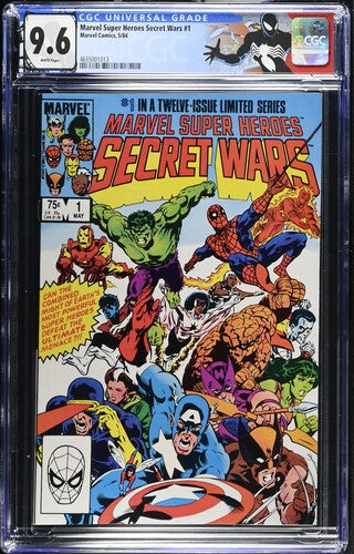 Marvel Super Heroes Secret Wars #1 CGC 9.6 (1984) 1st Beyonder!