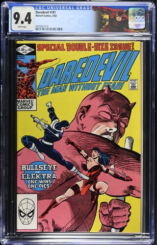 Daredevil #181 CGC 9.4 (1982) 