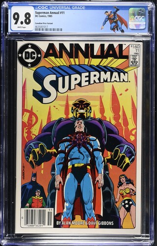 Superman Annual #11 CGC 9.8 (1985) 1st Black Mercy! RARE C.P.V.