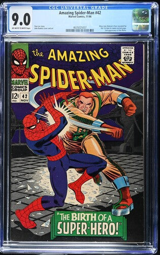Amazing Spider-Man #42 CGC 9.0 (1966) 1st Mary Jane cameo!