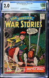 Star Spangled War Stories #84 CGC 2.0 (1959) 1st Mademoiselle Marie!