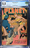 Planet Comics #50 CGC 5.5 (1947) Fiction House - Good Girl Art!