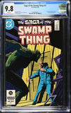 Saga of the Swamp Thing #21 CGC 9.8 (1984) New Origin - Alan Moore