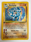 Pokémon TCG Machamp Base Set Unlimited Holo Rare 8/102