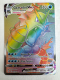 Pokemon TCG Gyarados VMAX 207/203 Rainbow Secret Rare Evolving Skies
