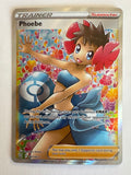 Pokemon TCG Phoebe 161/163 Battle Styles Full Art Trainer