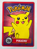 Pikachu #24 Red Border Game Card 1998 Promo Pokemon Card