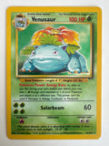 Pokémon TCG Venusaur Base Set Unlimited Holo Rare 15/102