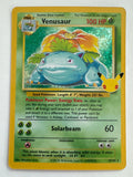 Pokemon TCG Venusaur 15/102 Holo Celebrations 25th Anniversary Stamp