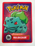 Bulbasaur #01 Red Border Game Card 1998 Promo Pokemon Card