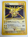 Pokemon TCG Zapdos 16/102 58/102 Holo Foil Base Set