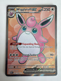 Pokemon TCG Wigglytuff Ex 187/165 Scarlet & Violet 151 Full Art Ultra Rare