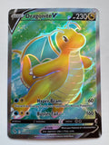 Pokemon TCG Dragonite V 076/078b Pokemon Go Full Art Rare