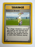Pokemon TCG Trainer Pokemon Breeder 76/102 Non Holo Base Set