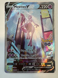 Pokemon TCG Mewtwo V 072/078 Pokemon Go Alternate Full Art