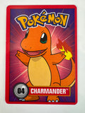 Charmander #04 Red Border Game Card 1998 Promo Pokemon Card