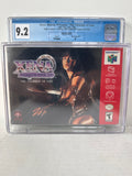 Xena: Warrior Princess - The Talisman of Fate N64 1st Print CGC 9.2 A SEALED!