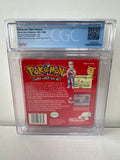 Pokemon: Red Version Nintendo Game Boy 1st Print Sandshrew CGC 7.5 CIB!
