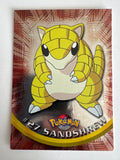 Pokemon TCG 2000 Topps TV Animation Series 1 Sandshrew #27 Foil 1st print