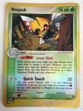 Pokemon TCG Ninjask EX Dragon Reverse Holo Rare 18/97