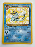 Pokemon TCG Vaporeon 28/64 Jungle Non-Holo Rare